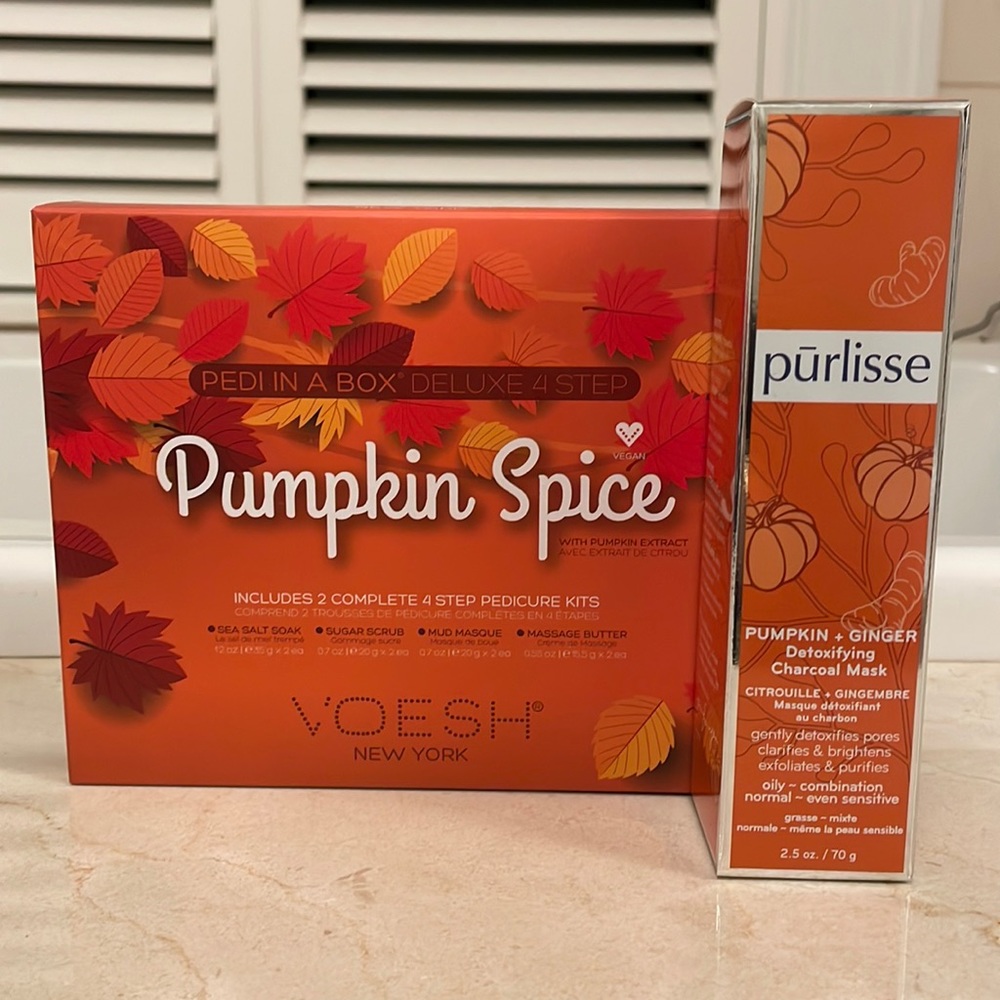 Pumpkin Pampering Spa Set NWT